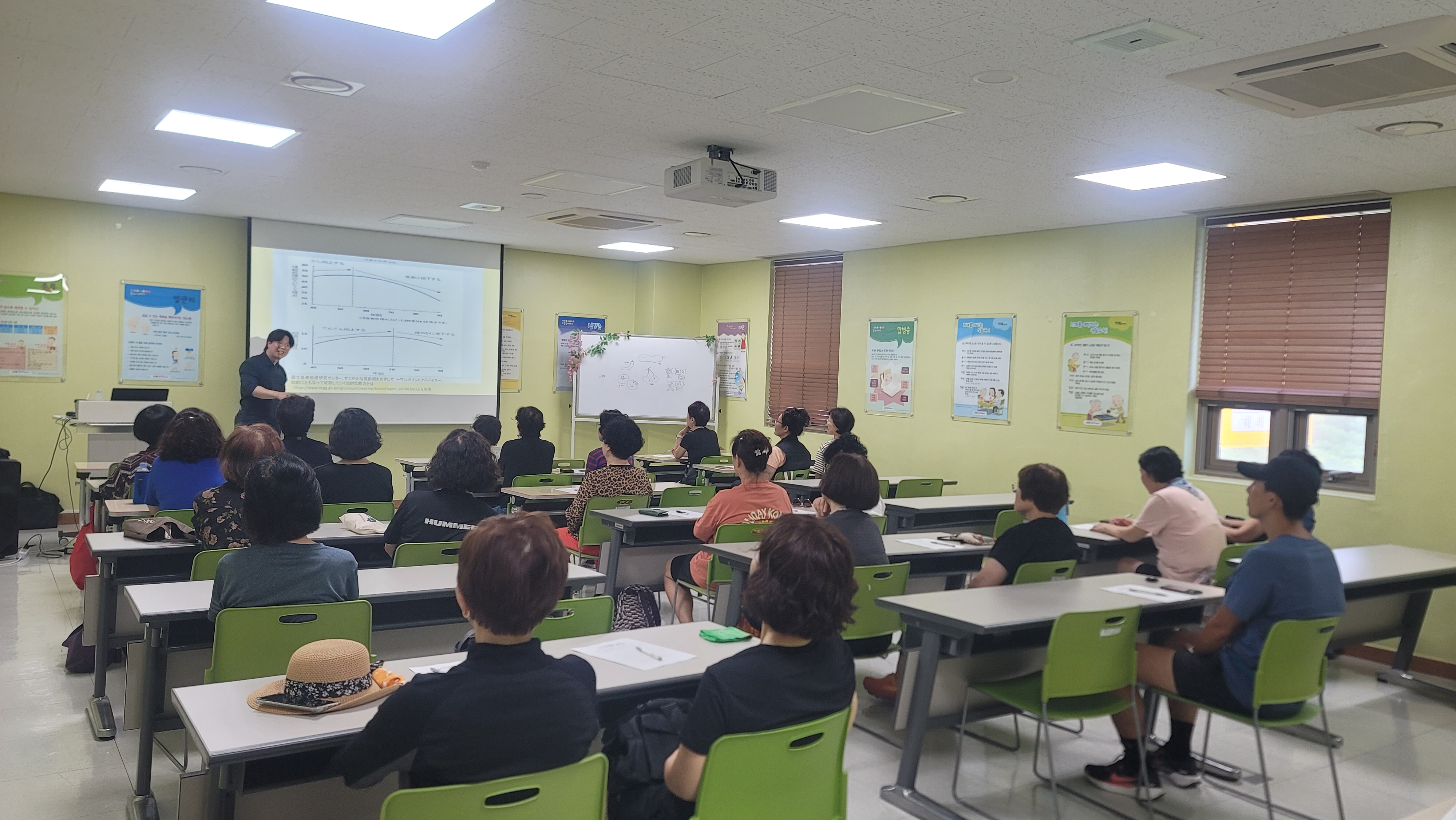 연수구 송도건강생활지원센터는 지난 11일 1% 역노화 근육이 시간을 되돌린다 건강 강좌를 성황리에 개최했다